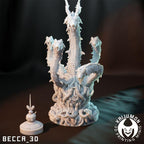 Kaijumon Evolution Line – Applin, Dipplin, Appletun, Flapple & Hydrapple | 3D Resin Printed Figures