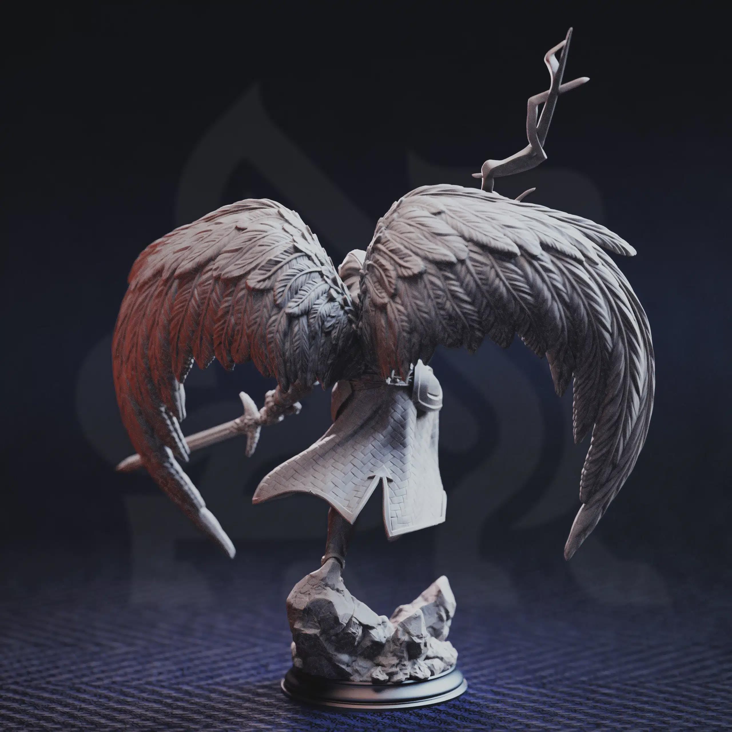 Erdrydion – Father of Truth and Justice | Fantasy D&D Miniature | Hero, Villain or NPC, Resin Model