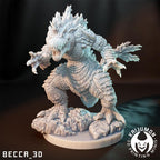 Kaijumon – Totodile, Croconaw, Feraligatr & Mega Feraligatr | 3D Resin Printed Figures