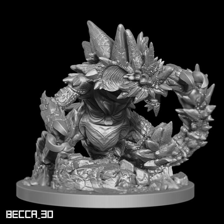 Kaijumon Nidoran Evoloution Line | Resin Miniatures | Pokémon Kaiju Fusion Collectibles
