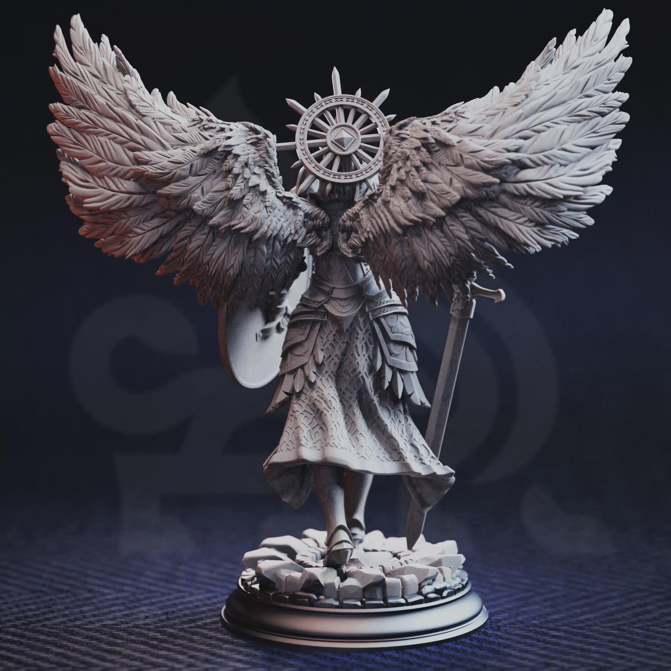 Soleria – The Judge | Fantasy D&D Miniature | Hero, Villain or NPC, Resin Model