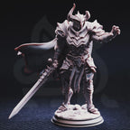 Vilnais the Ashen – Forsaken Paladin | Fantasy D&D Miniature | Hero, Villain or NPC, Resin Model