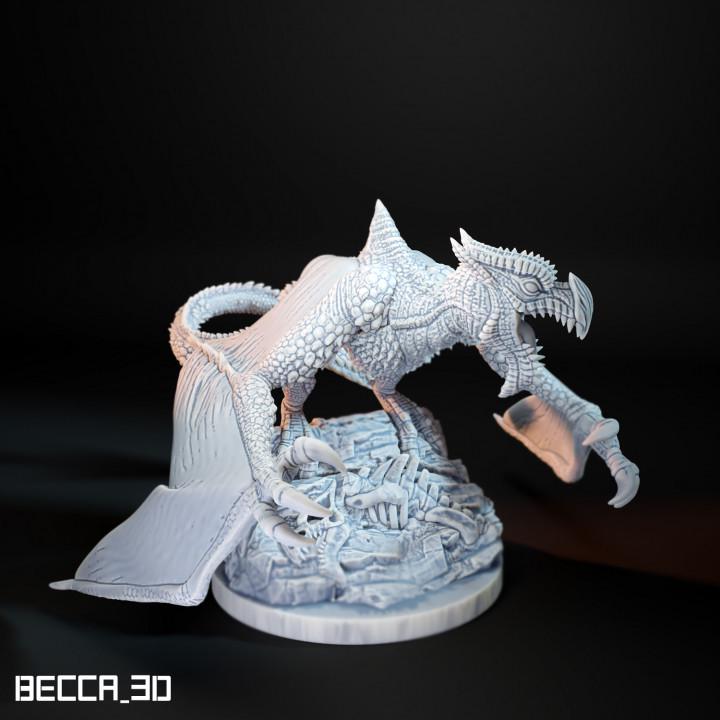 Kaijumon Aerodactyl & Mega Aerodactyl | 3D Resin Printed Figure | Unpainted Miniature for Painting, Display, or TTRPG