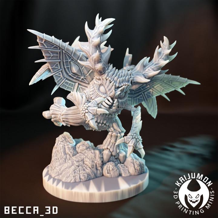 Kaijumon Pinsir & Mega Pinsir | 3D Resin Printed Figures | Unpainted Miniatures for Painting, Display, or TTRPG