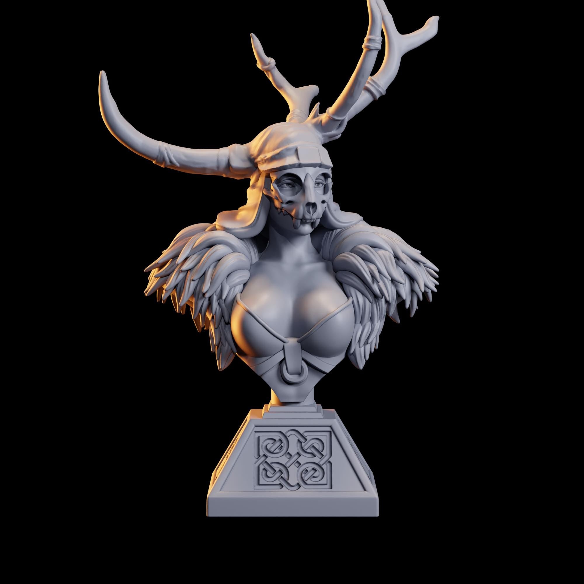 Ladies of the North – Eirnora  | 32mm Resin Mini | Viking Shieldmaiden | TTRPG Wargaming Figure