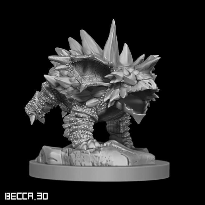 Kaijumon Nidoran Evoloution Line | Resin Miniatures | Pokémon Kaiju Fusion Collectibles
