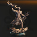 Styrax Thunderscale – Half-Dragon Sorcerer | Fantasy D&D Miniature | Hero, Villain or NPC, Resin Model