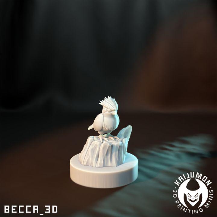 Kaijumon Pidgey, Pidgeotto, Pidgeot & Mega Pidgeot | Resin Miniatures | Pokémon Kaiju Fusion Collectibles