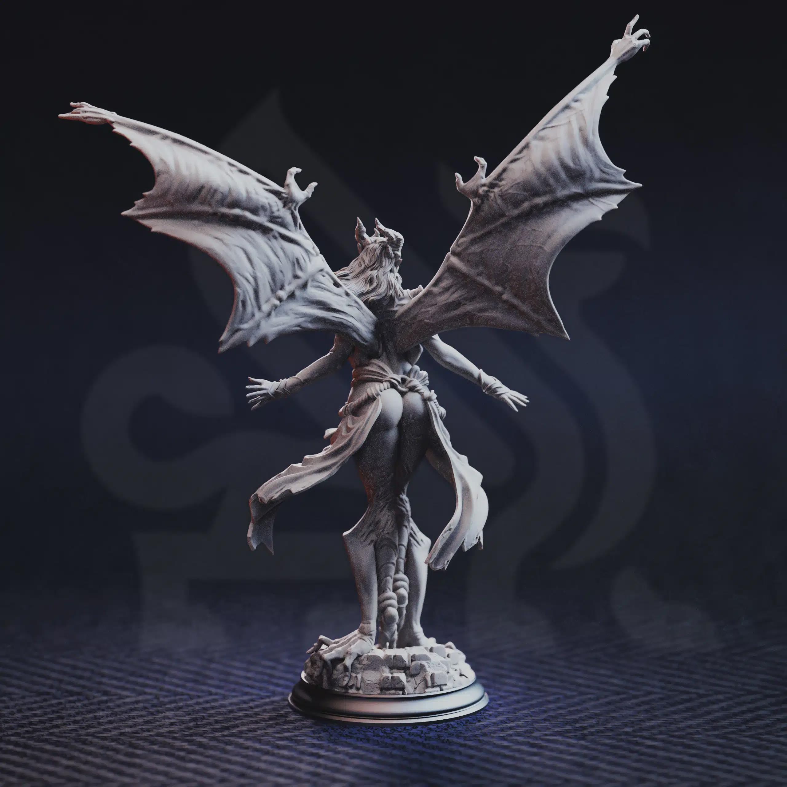 Luxuria of the Second – Devil of Lust and Hatred | Fantasy D&D Miniature | Hero, Villain or NPC, Resin Model