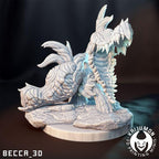 Kaijumon Mawile & Mega Mawile | Resin Miniatures | Pokémon Kaiju Fusion Collectibles