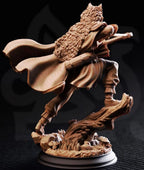 Vidarr Skallgrim – Nordic Hunter | Fantasy D&D Miniature | Resin Model
