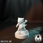 Kaijumon Kangaskhan & Mega Kangaskhan | Resin Miniatures | Pokémon Kaiju Fusion Collectibles