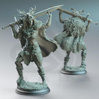 Aram’ra – Nature’s Rage | Fantasy D&D Miniature | Hero, Villain or NPC, Resin Model