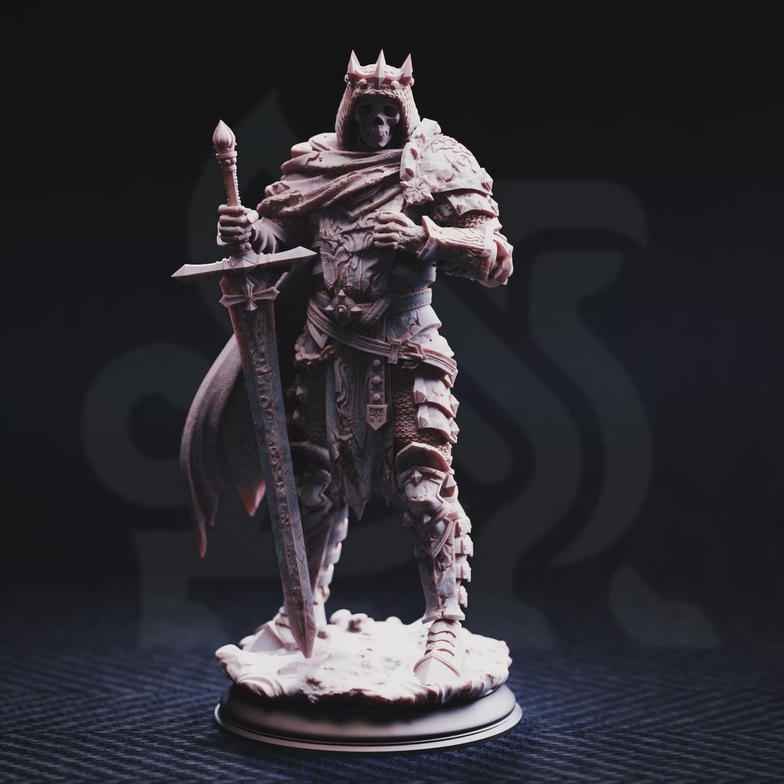 Ridan the Everlasting – Ancient Colossal King | Fantasy D&D Miniature | Hero, Villain or NPC, Resin Model
