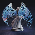 Vitria – Prismatic Angel | Fantasy D&D Miniature | Hero, Villain or NPC, Resin Model