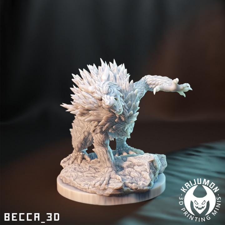 Kaijumon – Cyndaquil, Quilava, Typhlosion & Hisuian Typhlosion| 3D Resin Printed Figures