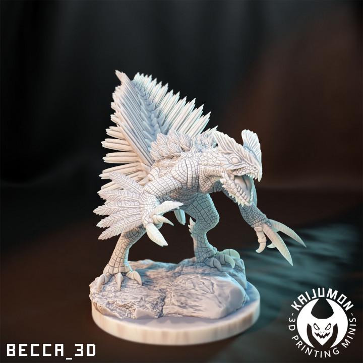 Kaijumon Treeco, Grovyle, Sceptile & Mega Sceptile | Resin Miniatures | Pokémon Kaiju Fusion Collectibles