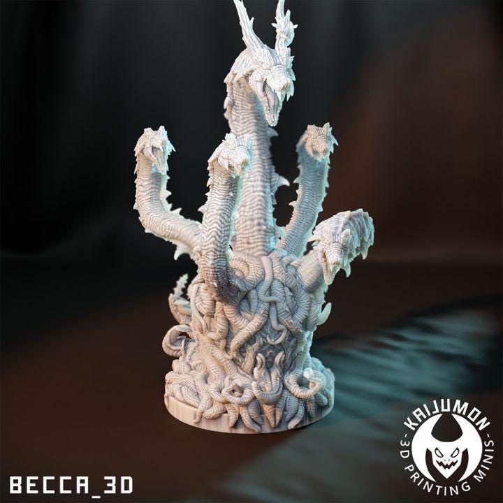 Kaijumon Evolution Line – Applin, Dipplin, Appletun, Flapple & Hydrapple | 3D Resin Printed Figures
