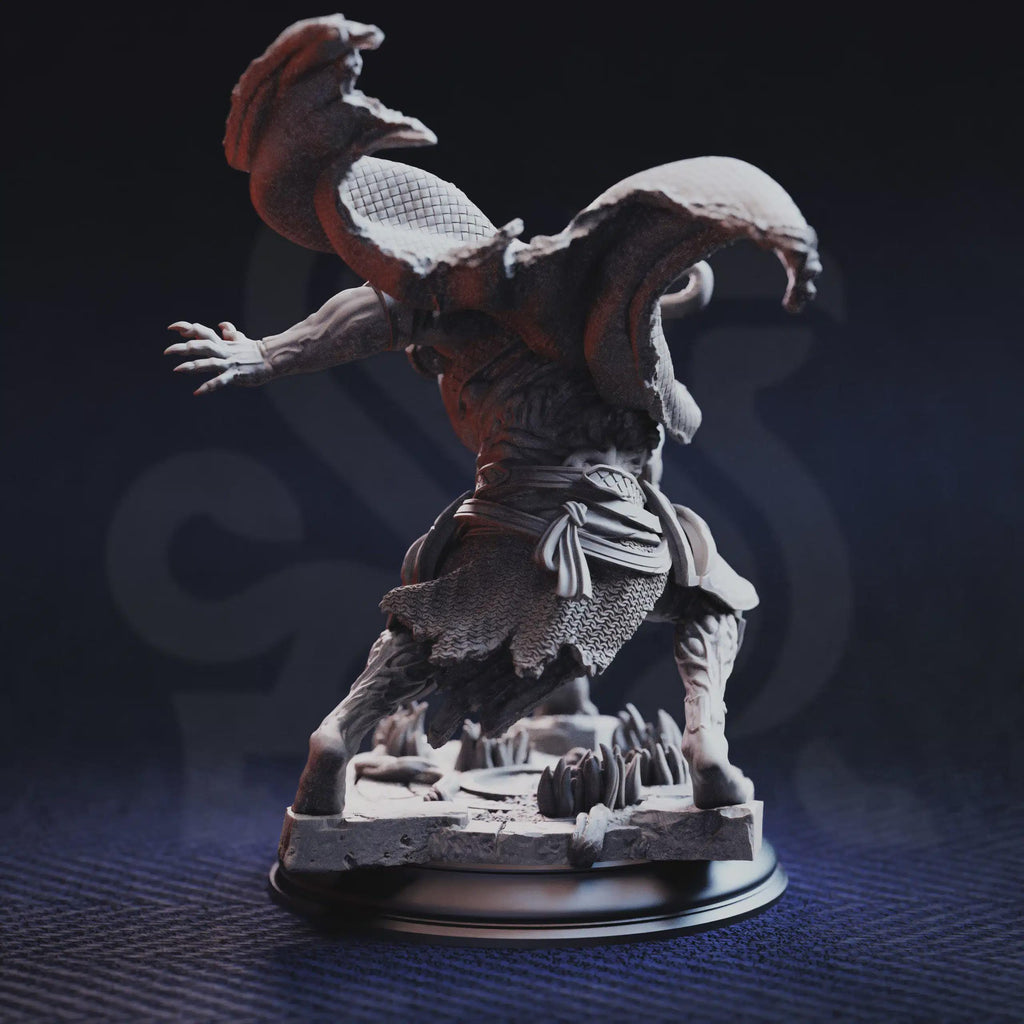 The Plagueborne – 3 Plague Carriers | Fantasy D&D Miniature | Hero, Villain or NPC, Resin Model