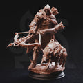 Brox – Orc Beastmaster | Fantasy D&D Miniature | Hero, Villain or NPC, Resin Model