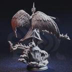 Tyrius the Reborn – Angel of Erdrydion | Fantasy D&D Miniature | Hero, Villain or NPC, Resin Model