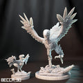 Kaijumon Archen & Archeops | Resin Miniatures | Pokémon Kaiju Fusion Collectibles