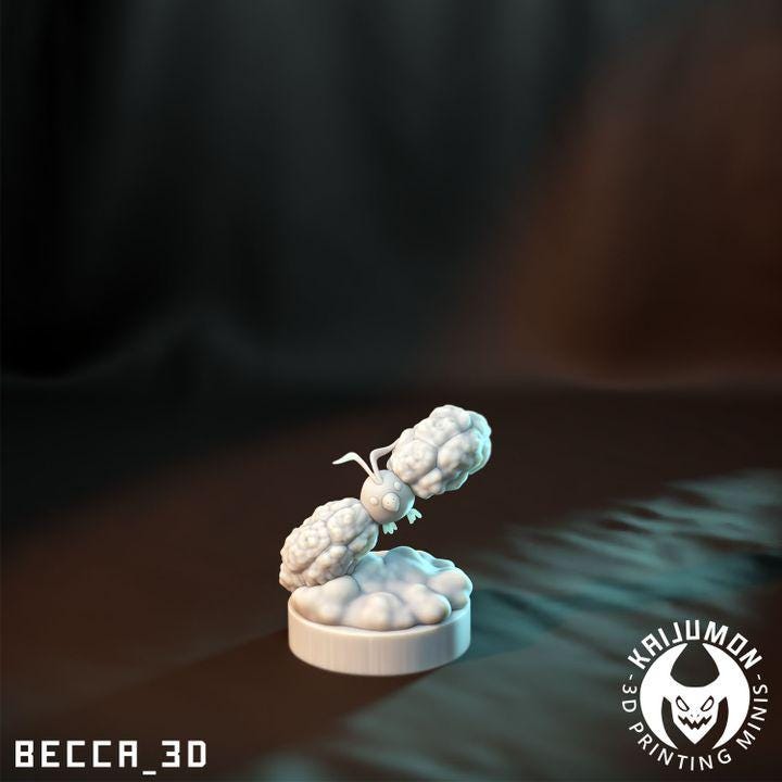 Kaijumon Swablu, Altaria & Mega Altaria | Resin Miniatures | Pokémon Kaiju Fusion Collectibles