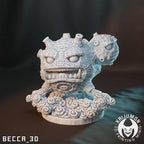 Kaijumon Koffin, Weezing & Galar Weezing | Resin Miniatures | Pokémon Kaiju Fusion Collectibles