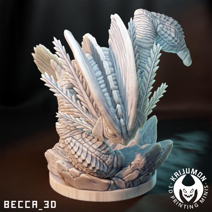 Kaijumon Mudkip, Marshtomp, Swampert & Mega Swampert | Resin Miniatures | Pokémon Kaiju Fusion Collectibles