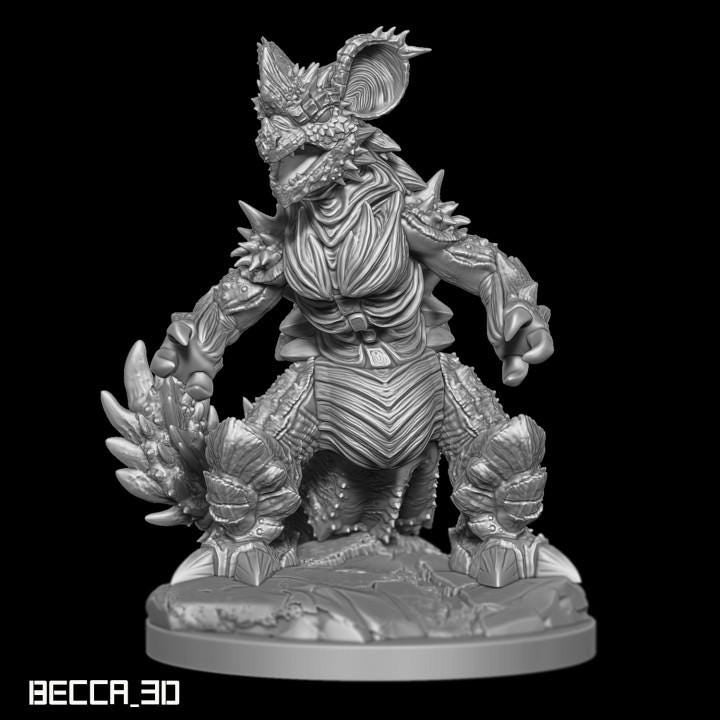 Kaijumon Nidoran Evoloution Line | Resin Miniatures | Pokémon Kaiju Fusion Collectibles