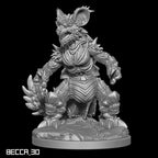 Kaijumon Nidoran Evoloution Line | Resin Miniatures | Pokémon Kaiju Fusion Collectibles