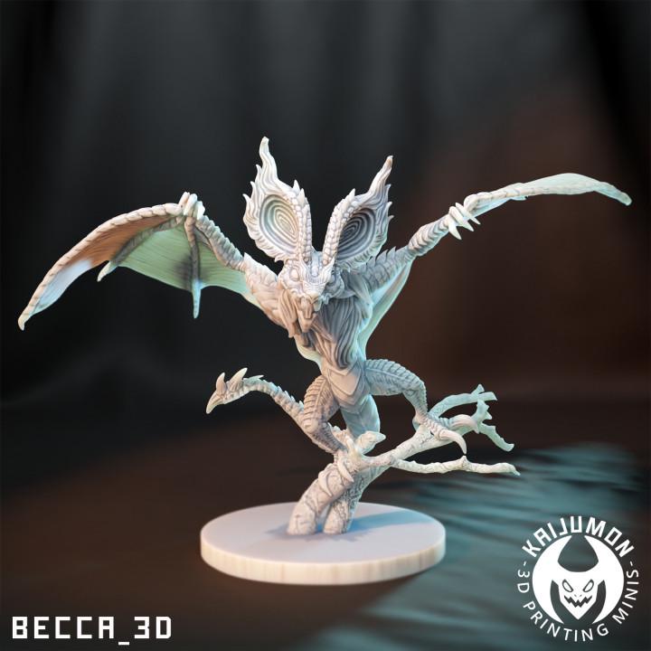 Kaijumon Noibat & Noivern | Resin Miniatures | Pokémon Kaiju Fusion Collectibles