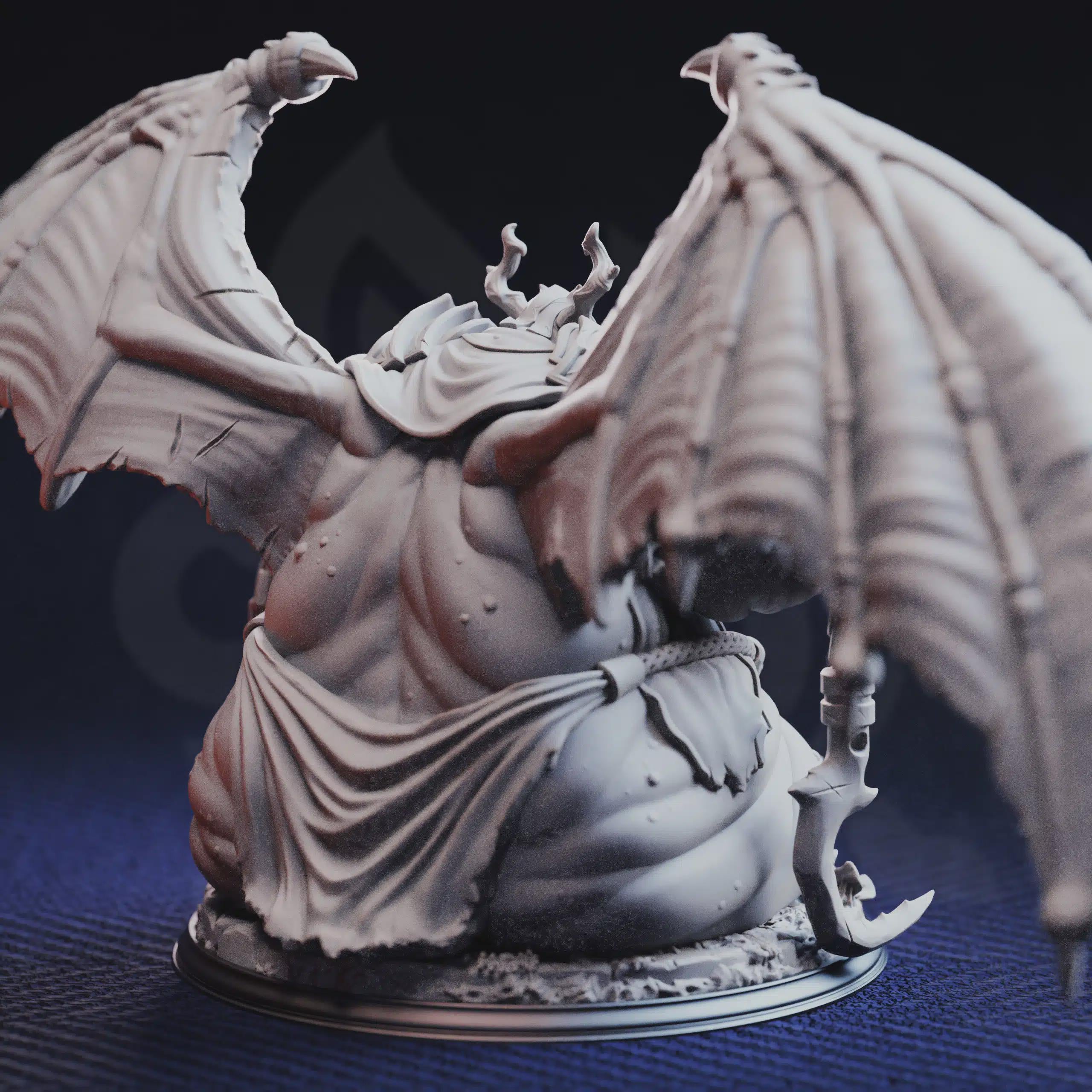 Bodge the Ravenous – Gluttony Devil | Fantasy Monster Miniature | Resin Model