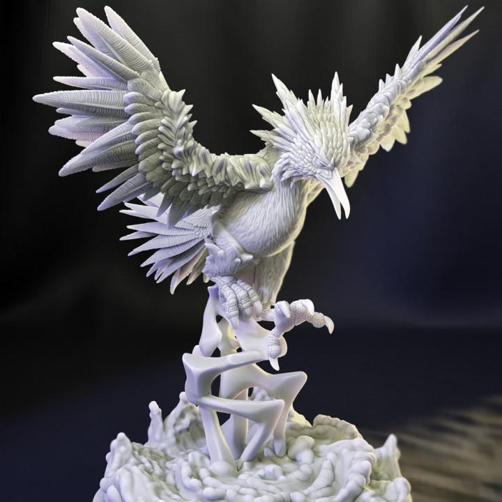 Kaijumon Zapdos | Resin Miniatures | Pokémon Kaiju Fusion Collectibles