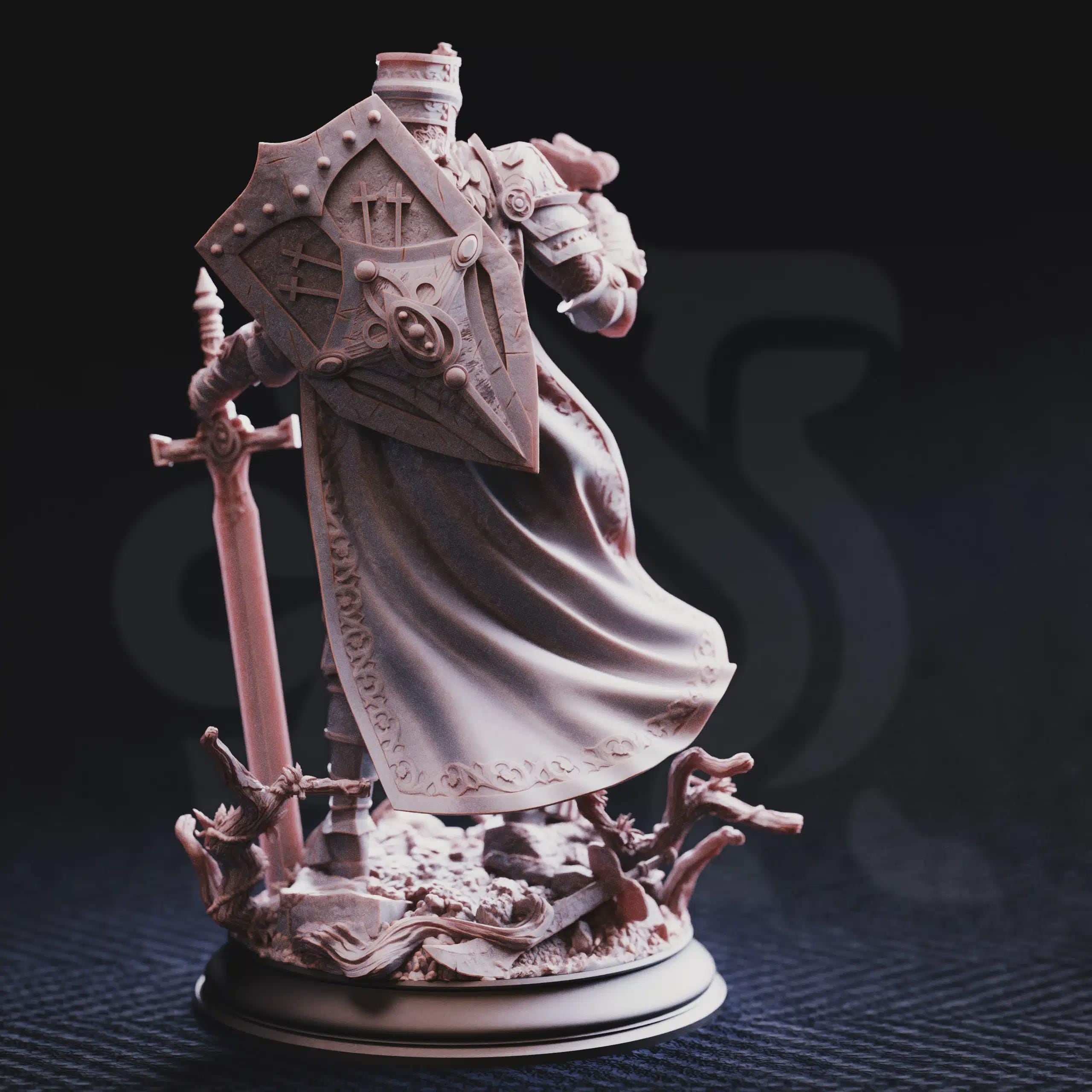 Ser Ludwig – Will of Horauthin | Fantasy D&D Miniature | Hero, Villain or NPC, Resin Model