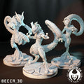 Kaijumon Mewtwo, Mega Mewtwo Y & Mega Mewtwo X | Resin Miniatures | Pokémon Kaiju Fusion Collectibles