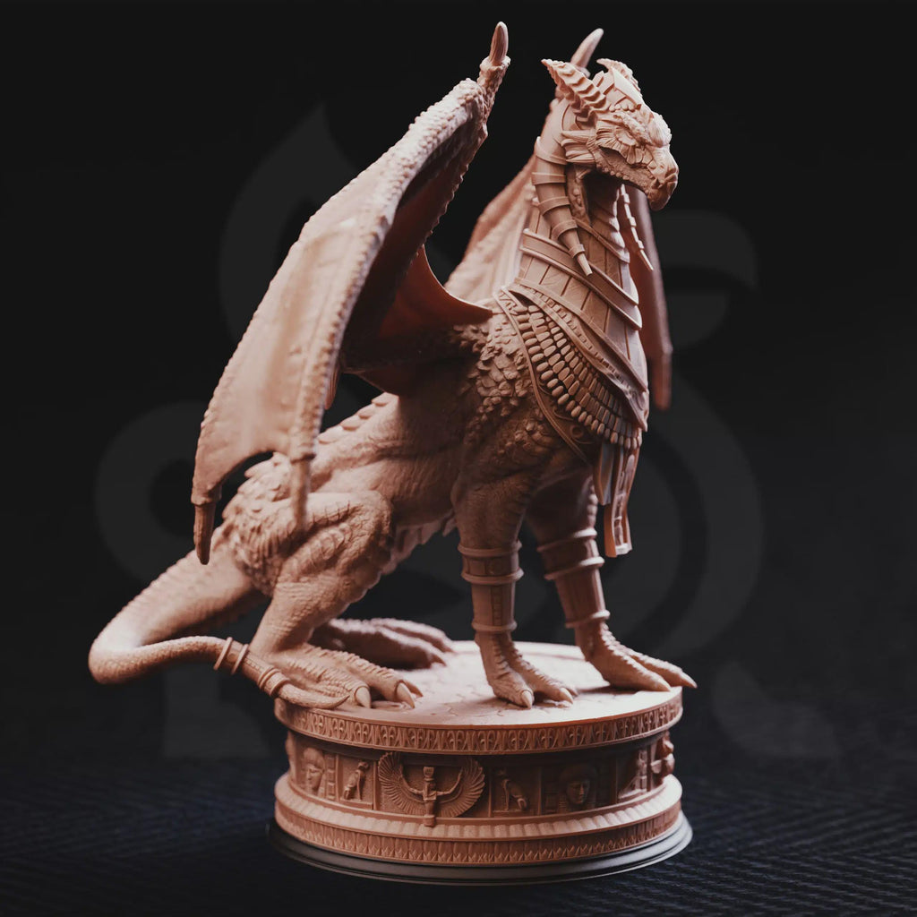 Ramulek – Dragon of the Southern Sands | Fantasy Monster Miniature | D&D Creature, Boss Enemy, Resin Model