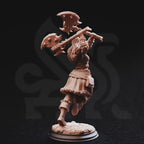 Tekrana of the Bloodfangs – Half-Orc Barbarian | Fantasy D&D Miniature | Hero, Villain or NPC, Resin Model