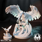 Kaijumon Spearow & Fearow | Resin Miniatures | Pokémon Kaiju Fusion Collectibles