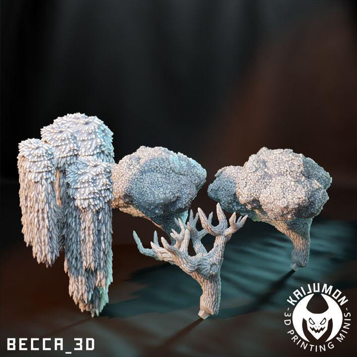 Kaijumon – Turtwig, Grotle & Torterra | Resin Miniatures | Pokémon Kaiju Fusion Collectibles
