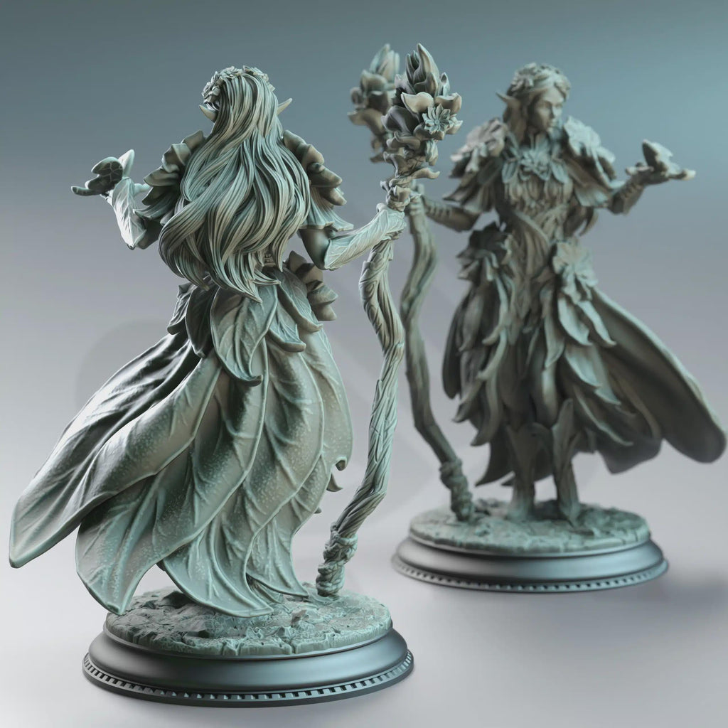 Synoria the Noble Hearted – Feywalker Caster | Fantasy D&D Miniature | Hero, Villain or NPC, Resin Model