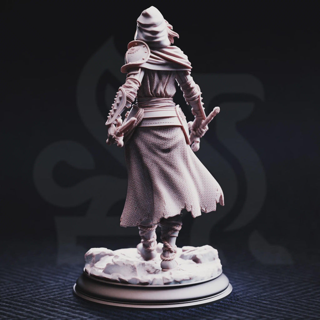Delyna ro Unviel – Blade of Justice | Fantasy D&D Miniature | Hero, Villain or NPC, Resin Model