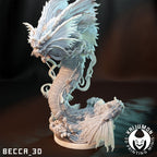 Kaijumon – Magikarp, Gyarados & Mega Gyarados | Resin Miniatures | Pokémon Kaiju Fusion Collectibles