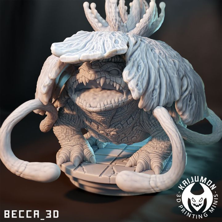 Kaijumon – Bulbasaur, Ivysaur, Venusaur, Mega Venusaur & GMAX Venusaur | Resin Miniatures | Pokémon Kaiju Fusion Collectibles