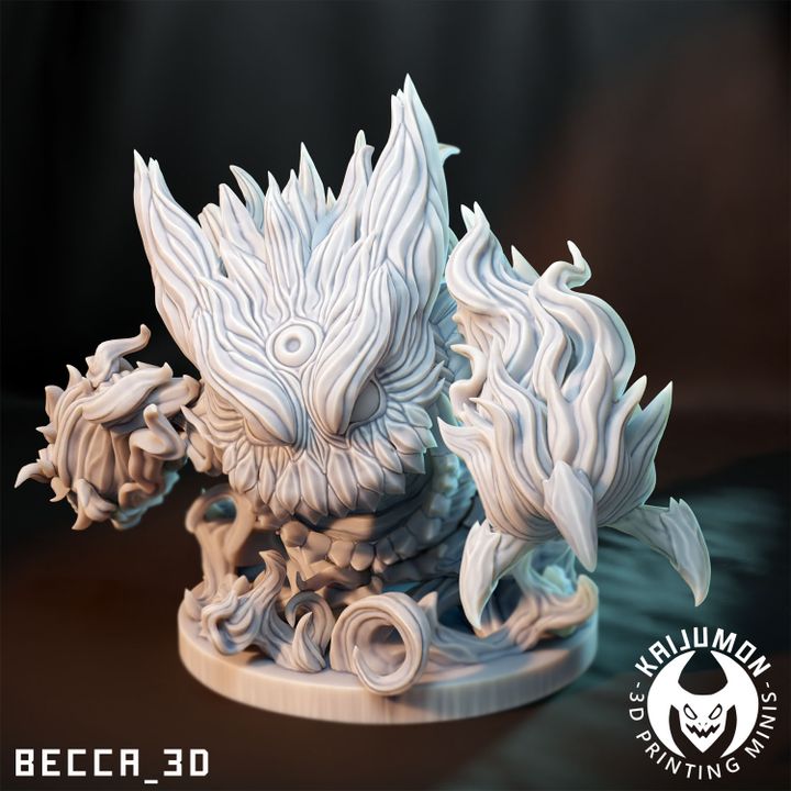 Kaijumon – Gastly, Haunter, Gengar, Mega Gengar & GMAX Gengar | Resin Miniatures | Pokémon Kaiju Fusion Collectibles