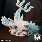 Kaijumon Kyogre | Resin Miniatures | Pokémon Kaiju Fusion Collectibles