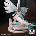 Kaijumon Palkia | Resin Miniatures | Pokémon Kaiju Fusion Collectibles