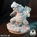 Kaijumon Groudon | Resin Miniatures | Pokémon Kaiju Fusion Collectibles