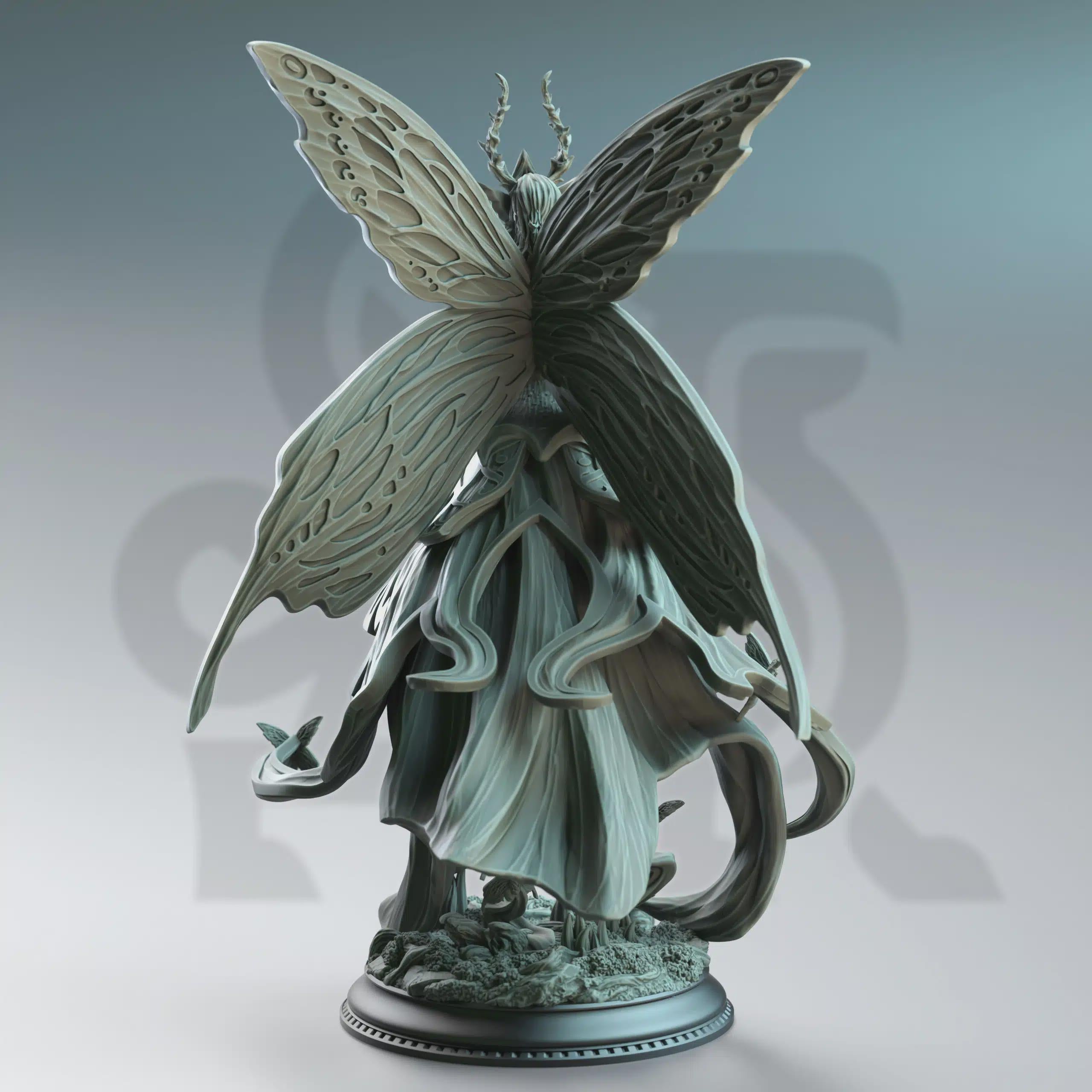 Faerie Queen Userios – Queen of the Fey Court | Fantasy D&D Miniature | Hero, Villain or NPC, Resin Model