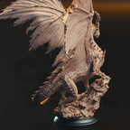 Sovram the Betrayed – Elder Black Dragon | Fantasy Monster Miniature | D&D Creature, Boss Enemy, Resin Model